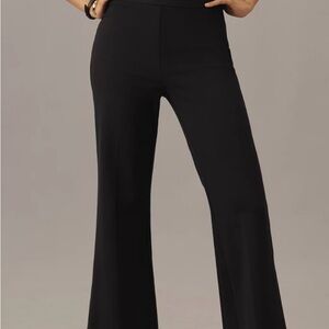 Reformation Tanya Black Wide Leg Pants